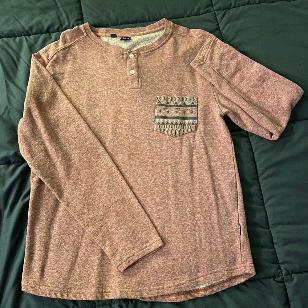 Volcom Long Sleeve Pullover Size Medium